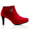 Trendfarbe Rot gilt im Herbst Winter  auch für ANkle Boots, Stiefel, Pumps, Boots, Ballerinas & Co